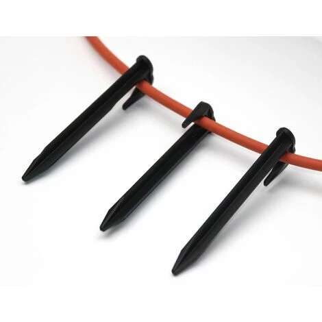 GENISYS Haken Nägel Bis 5,5 Mm Kabel Kompatibel Für Ferrex ® Mähroboter Befestigungs Heringe Erdanker Von Aldi - Verstärkter HQ ABS 7 GENISYS Haken Nägel Bis 5,5 Mm Kabel Kompatibel Für Ferrex ® Mähroboter Befestigungs Heringe Erdanker Von Aldi - Verstärkter HQ ABS – Bild 5