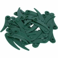 LITZEE 50 Stück Kunststoff-Rasenmäherklingen Landwirtschaft Forstwirtschaft Gartenarbeit Ersatzzubehör Für Rasenmäher Art 23-18 Li/26-18 Li -Angebote Rasenmäher & Zubehör Store 54903442 3