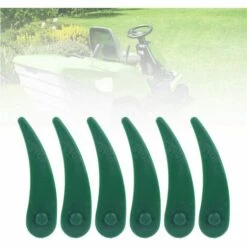 LITZEE 50 Stück Kunststoff-Rasenmäherklingen Landwirtschaft Forstwirtschaft Gartenarbeit Ersatzzubehör Für Rasenmäher Art 23-18 Li/26-18 Li -Angebote Rasenmäher & Zubehör Store 54903442 5