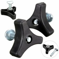 GESCHENKE Ersatz-Dreiecksgriff, Mutter Und Schraube Für Rasenmäher (2 Stück) -Angebote Rasenmäher & Zubehör Store 54962700 5