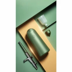 LIFCAUSAL Gesichtssauerstoffmaschine Serum Toner Nano Mist Sprayer Gerät Geschenke Hautpflege Werkzeug Kabellose Airbrush, Grün -Angebote Rasenmäher & Zubehör Store 55636827 5