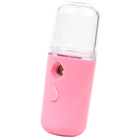 LIFCAUSAL Gesichts-Nano-Nebel-Sprühgerät, Geschenke, Hautpflege-Werkzeug, Kabellose Airbrush, Pink 3 LIFCAUSAL Gesichts-Nano-Nebel-Sprühgerät, Geschenke, Hautpflege-Werkzeug, Kabellose Airbrush, Pink