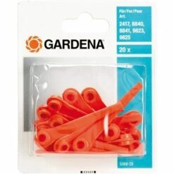 MODOU Ersatzmesser: Ersatzmesser Für Akku-Rasenmäher / Kantenschneider, Auswechselbar, 20er Pack (5368-20) -Angebote Rasenmäher & Zubehör Store 55933563 3