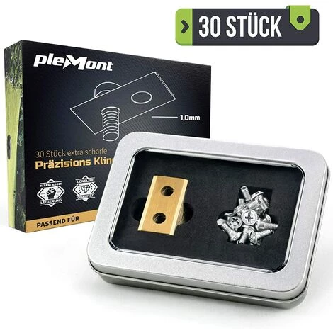 MODOU 30er-Pack Titanium-Klingen Für Worx Landroid – Universal-Ersatz-Roboterklinge Für Vorx Landroid-Rasenmäher – Ersatzmäherklinge – Robotermäher-Zubehör 5 MODOU 30er-Pack Titanium-Klingen Für Worx Landroid – Universal-Ersatz-Roboterklinge Für Vorx Landroid-Rasenmäher – Ersatzmäherklinge – Robotermäher-Zubehör – Bild 3