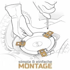 MODOU 30er-Pack Titanium-Klingen Für Worx Landroid – Universal-Ersatz-Roboterklinge Für Vorx Landroid-Rasenmäher – Ersatzmäherklinge – Robotermäher-Zubehör 10 MODOU 30er-Pack Titanium-Klingen Für Worx Landroid – Universal-Ersatz-Roboterklinge Für Vorx Landroid-Rasenmäher – Ersatzmäherklinge – Robotermäher-Zubehör -Angebote Rasenmäher & Zubehör Store 55934051 4