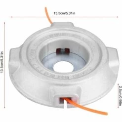 MODOU Professioneller Universal-Trimmer-Getriebekopf Aluminium-Strimmerkopf Trimmerköpfe Kettensatz Grasbürstenschneider Zubehörkabel Nylonkette Für 25,4-mm-Bohrung -Angebote Rasenmäher & Zubehör Store 55934078 4