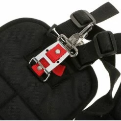 TINOR Doppelriemengurt Gepolsterte Schulterknopfsicherheit Für STIHL Husqvarna ECHO Trimmer-Freischneider Schwarz (34 * 26 Cm) -Angebote Rasenmäher & Zubehör Store 56692549 4