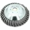 OCXIN Wildkraut Fugenbürste Unkrautbürste, 8 Zoll Rotary Weed Brush Joint Twist Disc Stahldraht Zopf-Kegelbürste, Durchmesser 200mm, Bohrung 25.4mm (8 Zoll) -Angebote Rasenmäher & Zubehör Store 57121929 1