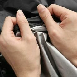 GESCHENKE Premium-Rasenmäher-Abdeckung Mit Kordelzug, Strapazierfähigem 600d Marine-Stoff. Universelle Abdeckung Für Schubmäher. Schützt Vor Wasser, UV, Staub, BALCK191x50x100cm -Angebote Rasenmäher & Zubehör Store 57213173 3