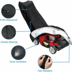 GESCHENKE Rasenmäherabdeckung 193 X 64 X 112 Cm - 210D Oxford - Wasserdicht, UV-beständig, Staubdicht Und Wetterfest -Angebote Rasenmäher & Zubehör Store 57962583 3