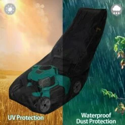 GESCHENKE Rasenmäherabdeckung 193 X 64 X 112 Cm - 210D Oxford - Wasserdicht, UV-beständig, Staubdicht Und Wetterfest -Angebote Rasenmäher & Zubehör Store 57962583 4