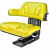 DEMA Traktorsitz STAR 10 Gelb Mit Armlehne Schlepper Sitz Fahrersitz Federweg 80 Mm -Angebote Rasenmäher & Zubehör Store 58125993 1