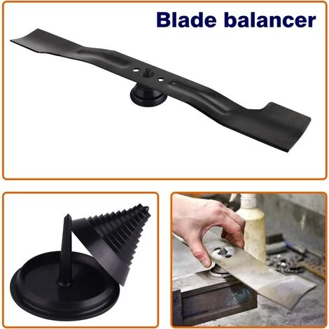 BARES 4 Packs Lawn Mower Blade Sharpener, Lawn Mower Accessories With 1 Pcs Blade Balancing Kit, Lawn Mower Blade Sharpening Tools 5 BARES 4 Packs Lawn Mower Blade Sharpener, Lawn Mower Accessories With 1 Pcs Blade Balancing Kit, Lawn Mower Blade Sharpening Tools – Bild 3