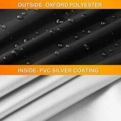 Rasenmäherabdeckung Rasenmäherabdeckung Wasserdichte, Strapazierfähige, Staubdichte Abdeckung THSINDE -Angebote Rasenmäher & Zubehör Store 59298946 4