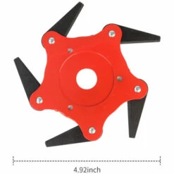 LIFCAUSAL Trimmerkopf, Freischneider, Outdoor-Rasenmäherkopf, 65-Mn-Stahl, Rasierer, Trimmerkopf, Gras-Unkrautfresser, Extra Robuster Ersatz Für Rasentrimmer -Angebote Rasenmäher & Zubehör Store 59495182 3