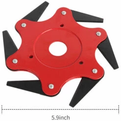 LIFCAUSAL Trimmerkopf, Freischneider, Outdoor-Rasenmäherkopf, 65-Mn-Stahl, Rasierer, Trimmerkopf, Gras-Unkrautfresser, Extra Robuster Ersatz Für Rasentrimmer 9 LIFCAUSAL Trimmerkopf, Freischneider, Outdoor-Rasenmäherkopf, 65-Mn-Stahl, Rasierer, Trimmerkopf, Gras-Unkrautfresser, Extra Robuster Ersatz Für Rasentrimmer -Angebote Rasenmäher & Zubehör Store 59496552 3