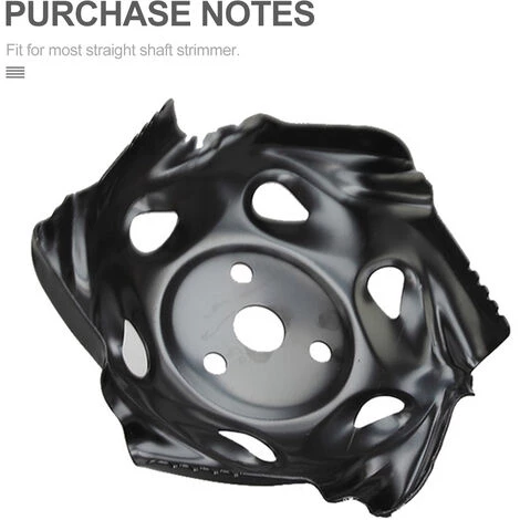 LIFCAUSAL Trimmerkopf Schneidklinge Outdoor Rasenmäherkopf Stahl Rasiermesser Trimmerkopf Schärfer Zubehör Grasfresser Werkzeug Extra Robuster Ersatz 5 LIFCAUSAL Trimmerkopf Schneidklinge Outdoor Rasenmäherkopf Stahl Rasiermesser Trimmerkopf Schärfer Zubehör Grasfresser Werkzeug Extra Robuster Ersatz – Bild 3