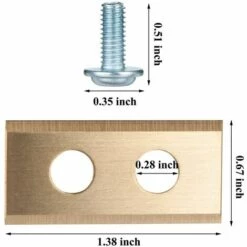 ABCRITAL 30er-Pack Titan-Ersatzklingen Für Worx Landroid Roboter-Rasenmäher Verbesserte Titanklingen Und Schrauben Für Worx Landroid Roboter-Rasenmäher -Angebote Rasenmäher & Zubehör Store 59637493 5