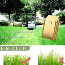 ILOVEMILAN 30 Stück Ersatzklingen Für Husqvama Rasenmäherklingen 0,45 Mm (Silber) -Angebote Rasenmäher & Zubehör Store 60592009 5