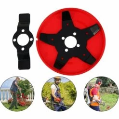 GESCHENKE Weeder Platte Rasenmäher Trimmerkopf Freischneider Stahl Äußere Austauschbare Scheibe Grasschneidemaschine -Angebote Rasenmäher & Zubehör Store 60683712 3