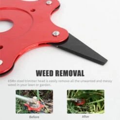 LIFCAUSAL Trimmerkopf, Freischneider, Outdoor-Rasenmäherkopf, 65-Mn-Stahl, Rasierer, Trimmerkopf, Gras-Unkrautfresser, Extra Robuster Ersatz Für Rasentrimmer 11 LIFCAUSAL Trimmerkopf, Freischneider, Outdoor-Rasenmäherkopf, 65-Mn-Stahl, Rasierer, Trimmerkopf, Gras-Unkrautfresser, Extra Robuster Ersatz Für Rasentrimmer -Angebote Rasenmäher & Zubehör Store 60749844 5