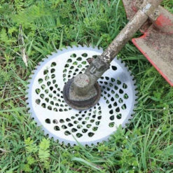 LIFCAUSAL Ersatz-Zubehör Für Bürstenklingen, 2 Stück, 25,4 Cm X 80 Zähne, Hartmetallspitze Für Cutter Trimmer Weed Eater -Angebote Rasenmäher & Zubehör Store 60750071 5