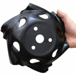 HELLO KITTY BAIN Rasenmäher Universalzubehör Gartengeräte Fabrik Weeder Klingen Freischneider Zubehör (Schwarz)