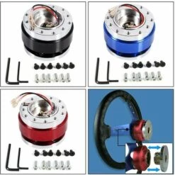 DONTODENT Lenkradnabenadapter, Universal-6-Loch-Kugelbolzen-Lenkrad-Schnellspanner-Nabenadapter-Kit, Für Die Meisten Aftermarket-Lenkräder Und -Kits (rot) 10 DONTODENT Lenkradnabenadapter, Universal-6-Loch-Kugelbolzen-Lenkrad-Schnellspanner-Nabenadapter-Kit, Für Die Meisten Aftermarket-Lenkräder Und -Kits (rot) -Angebote Rasenmäher & Zubehör Store 60963810 4