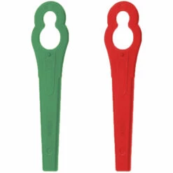 LITZEE 100 Stück Grünes Ersatzmesserset, Mähmesser Kunststoff-Ersatzmesser, Mäherzubehör Für Akku-Rasenmäher Mit Kunststoffmessern 9 LITZEE 100 Stück Grünes Ersatzmesserset, Mähmesser Kunststoff-Ersatzmesser, Mäherzubehör Für Akku-Rasenmäher Mit Kunststoffmessern -Angebote Rasenmäher & Zubehör Store 60995583 3