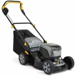 STIGA ALPINA Akku-Rasenmäher AL5 4648 S Li Kit 60 Liter-Korb 46 Cm Schnittbreite Mäher