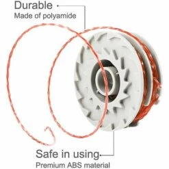DONTODENT 4er-Pack Fly021 Faden-Trimmer-Spulenschnur Für Kabellose Flymo-Trimmer -Angebote Rasenmäher & Zubehör Store 61183384 3