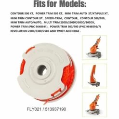 DONTODENT 4er-Pack Fly021 Faden-Trimmer-Spulenschnur Für Kabellose Flymo-Trimmer -Angebote Rasenmäher & Zubehör Store 61183384 5