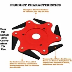 DONTODENT Universal-Freischneiderklinge 65 Minuten Für Frisches Grün Unter Wachstum -Angebote Rasenmäher & Zubehör Store 61183452 3