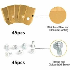 ILOVEMILAN Ersatz-Robotermäher-Edelstahlmesser Für Alle Husqvarna Automower Robotic Law -Angebote Rasenmäher & Zubehör Store 61201037 3