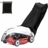 DONTODENT Rasenmäher-Abdeckung, 210d Oxford Stoffmäher-Abdeckung, Rasentraktor-Abdeckung Mit Kordelzug Und Schnalle Wi -Angebote Rasenmäher & Zubehör Store 61295879 1