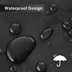 DONTODENT Rasenmäher-Abdeckung, 210d Oxford Stoffmäher-Abdeckung, Rasentraktor-Abdeckung Mit Kordelzug Und Schnalle Wi -Angebote Rasenmäher & Zubehör Store 61295879 3