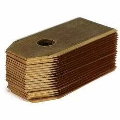 DONTODENT 0,75 Mm Titanbeschichtetes Edelstahl-Rasenmähermesser + Schraube 30 Stk -Angebote Rasenmäher & Zubehör Store 61296717 5