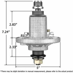 DONTODENT Für John Deere La135 La115, 42-Zoll-48-Zoll-Rasenmäher-Traktordeck -Angebote Rasenmäher & Zubehör Store 61297104 2