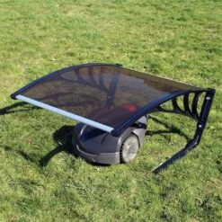 WILTEC Mähroboter Garage Braun Dach Carport Für Rasenroboter Rasenmäher -Angebote Rasenmäher & Zubehör Store 6164248 4