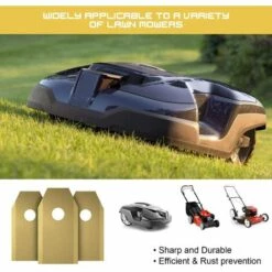 LITZEE Titan Messer Klingen Ersatzmesser Für Husqvarna Mäher, 30x Automower Ersatzklingen Für Mähroboter Zubehör Mit Schrauben, Passend Für 105, 310, 315, 320, 420, 430x, R40i Uvm 10 LITZEE Titan Messer Klingen Ersatzmesser Für Husqvarna Mäher, 30x Automower Ersatzklingen Für Mähroboter Zubehör Mit Schrauben, Passend Für 105, 310, 315, 320, 420, 430x, R40i Uvm -Angebote Rasenmäher & Zubehör Store 63457808 4