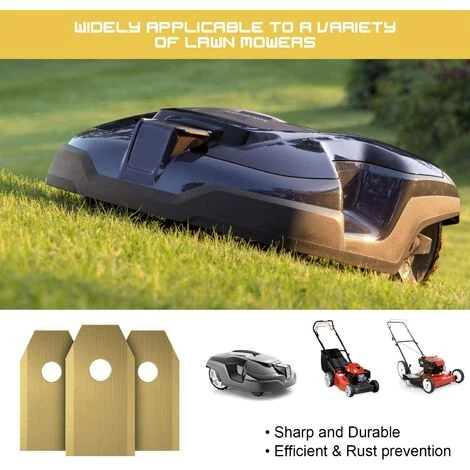 LITZEE Titan Messer Klingen Ersatzmesser Für Husqvarna Mäher, 30x Automower Ersatzklingen Für Mähroboter Zubehör Mit Schrauben, Passend Für 105, 310, 315, 320, 420, 430x, R40i Uvm 6 LITZEE Titan Messer Klingen Ersatzmesser Für Husqvarna Mäher, 30x Automower Ersatzklingen Für Mähroboter Zubehör Mit Schrauben, Passend Für 105, 310, 315, 320, 420, 430x, R40i Uvm – Bild 4