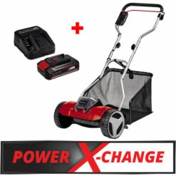 Einhell Akku-Spindelmäher GE-HM 18/38 Li-Solo + 2,5 AH Starterkit
