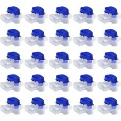 WERKZEUGE Kabelverbinder-Set Für Roboter-Rasenmäher – 25 Mit Gel Gefüllte Steckverbinder Zum Verlängern Oder Reparieren Von Niederspannungs-Rasenmäher-Elektrokabeln – Wasserdicht, Sicher, Kein Abisolieren Erforderlich