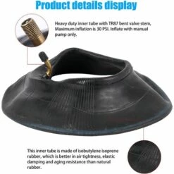 HEGUYEY 2er Pack Heavy Duty Schlauch Minibike Karting Mäher 2.80/2.50-4 2.80-4 2.50-4 Handkarren Schubkarren Trolley Isobutylen Isopren Gummi -Angebote Rasenmäher & Zubehör Store 64881684 3