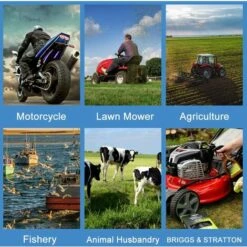 HEGUYEY 10 PCS Kraftstofffilter Für Rasenmäher Benzinfilter Rasenmäher Benzinfilter Rasenmäher Kraftstofffilter Für Briggs & Stratton 298090 298090S 1/4" Kraftstoffleitung -Angebote Rasenmäher & Zubehör Store 64882523 4