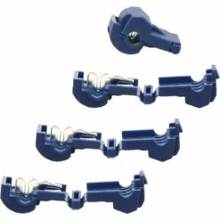 HEGUYEY Begrenzungsdraht-Anschlussklemmen, Satz 120 T-Abzweigverbinder, Schnellverbinder, Stromverbinder, Kabelverbinder Für Schlaufenbefestigung