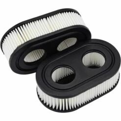 HEGUYEY 4-teiliger Rasenmäher-Luftfilter Für Briggs & Stratton, 798452 593260, Schwarz