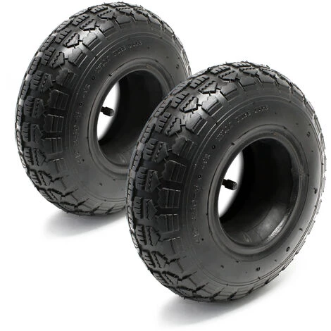 WILTEC 2xReifenmantel 2xSchlauch Für Aufsitzmäher/Rasentraktor 11x4.00-4 4PR Winkelventil 3 WILTEC 2xReifenmantel 2xSchlauch Für Aufsitzmäher/Rasentraktor 11x4.00-4 4PR Winkelventil