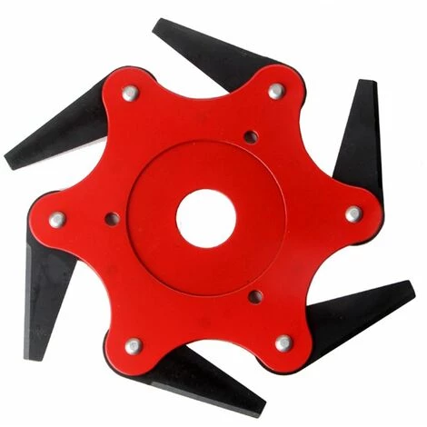 LIFCAUSAL 6-Zahn-Rasenmäher-Klingenschneider-Zubehör Rasenmäherkopf Trimmerkopf 3 LIFCAUSAL 6-Zahn-Rasenmäher-Klingenschneider-Zubehör Rasenmäherkopf Trimmerkopf