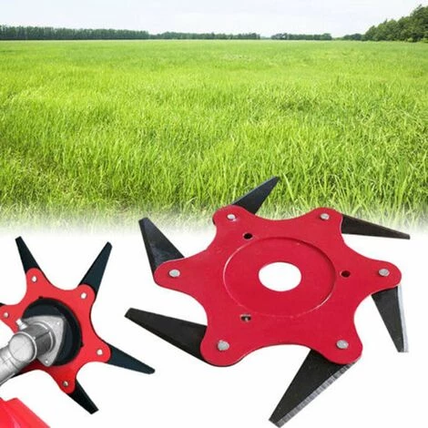 LIFCAUSAL 6-Zahn-Rasenmäher-Klingenschneider-Zubehör Rasenmäherkopf Trimmerkopf 7 LIFCAUSAL 6-Zahn-Rasenmäher-Klingenschneider-Zubehör Rasenmäherkopf Trimmerkopf – Bild 5